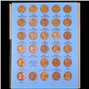Image 4 : complete Lincoln 1c Whitman album, 1941-1979, 88 coins in Total