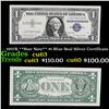 Image 1 : 1957B **Star Note** $1 Blue Seal Silver Certificate Grades Select CU