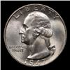 Image 2 : 1947-s Washington Quarter 25c Grades GEM+ Unc