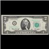 Image 4 : 2x 1976 **Star Note** $2 Federal Reserve Note (Boston, MA) All CU! Grades Brilliant Uncirculated