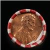 Image 2 : Shotgun Lincoln 1c roll, 1975-d 50 pcs Bank Wrapper.