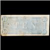 Image 3 : 1864 $10 Confederate Note, T68 Grades vf+