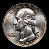 Image 2 : 1952-p Washington Quarter 25c Grades GEM++ Unc