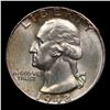 Image 2 : 1942-p Washington Quarter 25c Grades GEM++ Unc