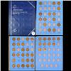 Image 1 : Partial Lincoln 1c Whitman album, 1941-1969, 50 coins in Total