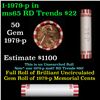Image 1 : Shotgun Lincoln 1c roll, 1979-p 50 pcs Bank Wrapper.