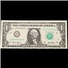 Image 2 : 2 x Consecutive Serial Number 2001 $1 Green Seal Federal Reserve Notes Grades CU