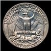 Image 3 : 1955-d Washington Quarter 25c Grades GEM Unc