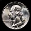 Image 2 : 1955-p Washington Quarter 25c Grades GEM++ Unc