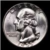 Image 2 : 1955-p Washington Quarter 25c Grades GEM+ Unc