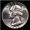 Image 2 : 1955-p Washington Quarter 25c Grades GEM+ Unc