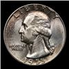 Image 2 : 1955-p Washington Quarter 25c Grades Unc Details