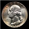 Image 2 : 1941-p Washington Quarter 25c Grades GEM+ Unc