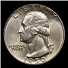 Image 2 : 1950-p Washington Quarter 25c Grades GEM+ Unc