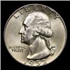 Image 2 : 1952-p Washington Quarter 25c Grades GEM Unc