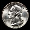 Image 2 : 1950-p Washington Quarter 25c Grades GEM++ Unc
