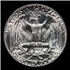 Image 3 : 1955-p Washington Quarter 25c Grades GEM++ Unc