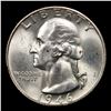 Image 2 : 1946-s Washington Quarter 25c Grades Choice+ Unc