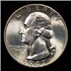 Image 2 : 1947-s Washington Quarter 25c Grades GEM++ Unc