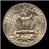 Image 3 : 1951-d Washington Quarter 25c Grades GEM Unc