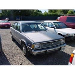 1984 CHEVROLET CITATION - 75,129 Exmt