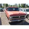 Image 1 :  1972 FORD F100 - 39,075 (5-Digit)