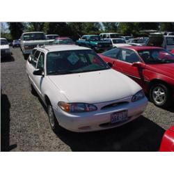  1998 FORD ESCORT-4 CYL. - 121,846 Act