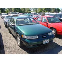  1993 FORD TAURUS SHO - 113,518 Exmt