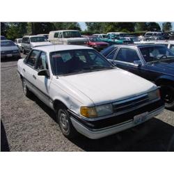  1990 FORD TEMPO GL - 24,590 (5-Digit)