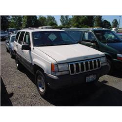  1997 JEEP GRAND CHEROKEE-6 CYL - 156,861 Act