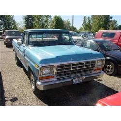  1979 FORD F150 - 2,852 (5-Digit)