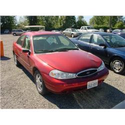  2000 FORD CONTOUR-4 CYL. - 96,643 Act