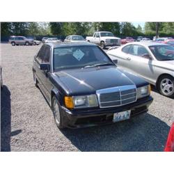  1986 MERCEDES-BENZ 190 - 95,290 Exmt