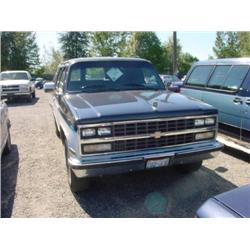  1989 CHEVROLET SUBURBAN - 678 (5-Digit)