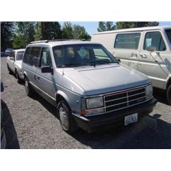  1988 DODGE CARAVAN - 177,421 Exmt