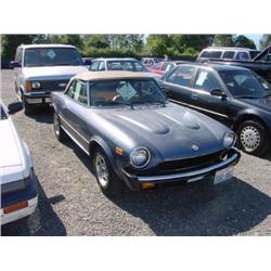  1981 FIAT SPYDER - 31,343 (5-Digit)