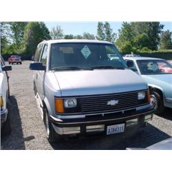  1992 CHEVROLET ASTRO VAN - 159,627 Exmt