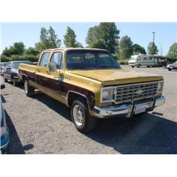 1976 Chevy C-30 Pickup - 7,116 (5-Digit)