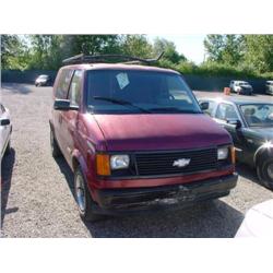  1988 CHEVROLET ASTRO VAN - 82,980 Exmt
