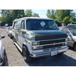  1984 CHEVROLET G-20 VAN - 15,840 (5-Digit)