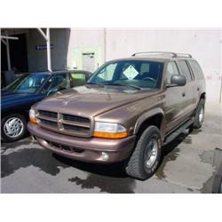  2000 DODGE DURANGO-V8 - 119,155 Act