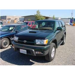  1999 TOYOTA 4RUNNER - 62,224 Act