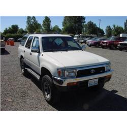  1994 TOYOTA 4RUNNER - 129,762 Exmt