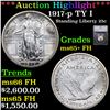 Image 1 : ***Auction Highlight*** 1917-p TY I Standing Liberty Quarter 25c Graded ms65+ FH BY SEGS (fc)