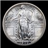 Image 2 : ***Auction Highlight*** 1917-p TY I Standing Liberty Quarter 25c Graded ms65+ FH BY SEGS (fc)