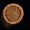 Image 2 : Mixed small cents 1c orig shotgun roll, 1918-s Wheat Cent, 1880 Indian Cent other end, Brinks Wrappe