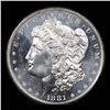 Image 2 : ***Auction Highlight*** 1881-s Morgan Dollar $1 Graded ms66 DMPL BY SEGS (fc)