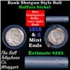 Image 1 : Buffalo Nickel Shotgun Roll in Old Bank Style 'Bell Telephone'  Wrapper 1913 & d Mint Ends