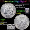 Image 1 : ***Auction Highlight*** 1879-cc/cc Morgan Dollar Vam-3 Top 100 WOW! $1 Graded ms64 BY SEGS (fc)