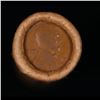 Image 2 : Mixed small cents 1c orig shotgun roll, 1917-d Wheat Cent, 1898 Indian Cent other end, Brinks Wrappe